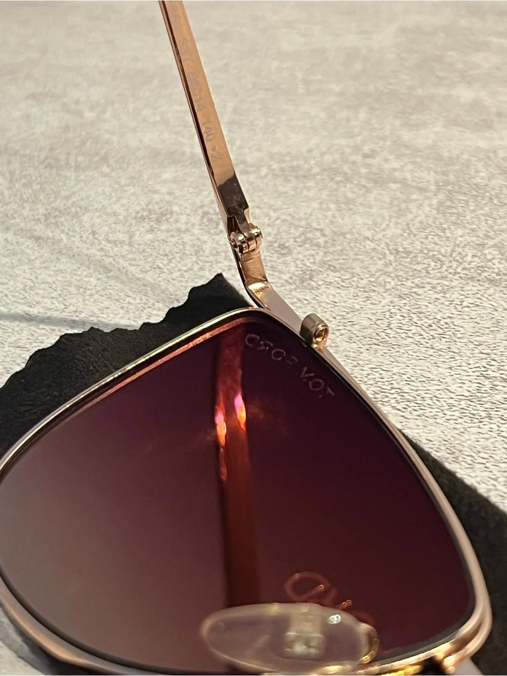 Tom Ford x Veronica tf684, women's oversized cat-eye